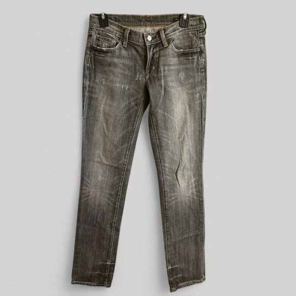 Citizens of Humanity USA Made distressed size 27 ladies cut 3166 retro western - Picture 1 of 12